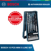 Bosch 15 pcs Mini-X-Line Set